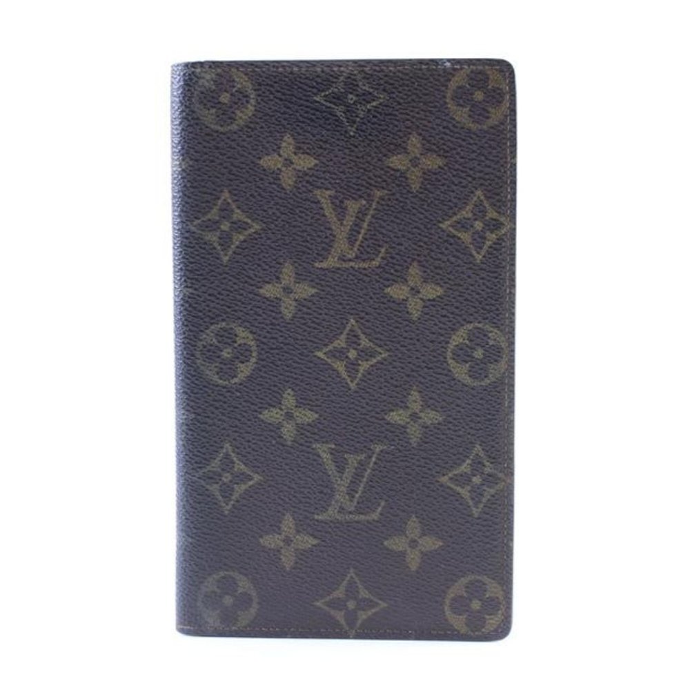 Louis Vuitton Monogram Long Bifold Check Wallet